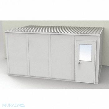 PORTA-FAB Modular In-Plant Office 10 ftx8 ftx16 ft, 467J25