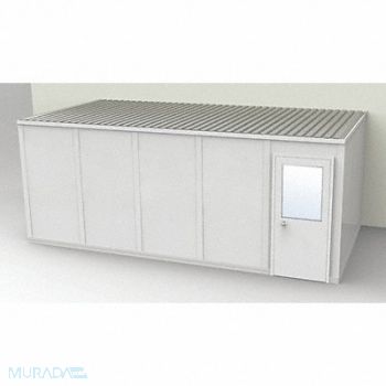 PORTA-FAB Modular In-Plant Office 10 ftx8 ftx20 ft, 467J27