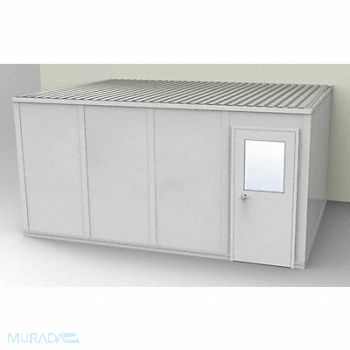 PORTA-FAB Modular In-Plant Office 12 ftx8 ftx16 ft, 467J31