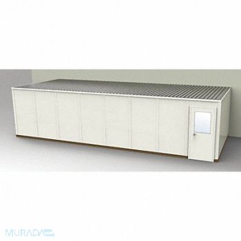 PORTA-FAB Modular In-Plant Office 12 ftx8 ftx32 ft, 467J38