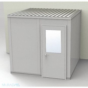 PORTA-FAB Modular In-Plant Office 8 ftx8 ftx8 ft, 467J53