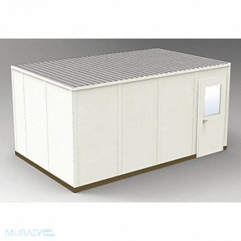 PORTA-FAB Modular In-Plant Office 10 ftx8 ftx16 ft, 467J54
