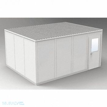 PORTA-FAB Modular In-Plant Office 12 ftx8 ftx16 ft, 467J61