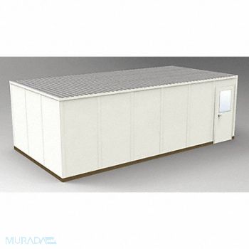 PORTA-FAB Modular In-Plant Office 12 ftx8 ftx24 ft, 467J64