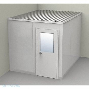PORTA-FAB Modular In-Plant Office 8 ftx8 ftx10 ft, 467J84