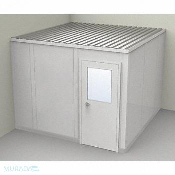 PORTA-FAB Modular In-Plant Office 10 ftx8 ftx10 ft, 467J86