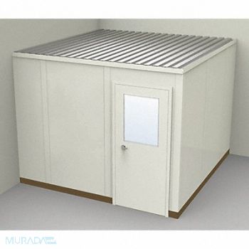 PORTA-FAB Modular In-Plant Office 10 ftx8 ftx10 ft, 467J88