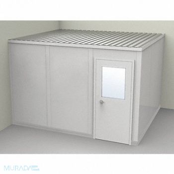 PORTA-FAB Modular In-Plant Office 10 ftx8 ftx12 ft, 467J89