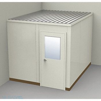 PORTA-FAB Modular In-Plant Office 8 ftx8 ftx10 ft, 467K04