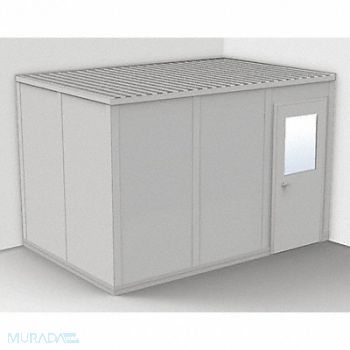 PORTA-FAB Modular In-Plant Office 8 ftx8 ftx12 ft, 467K06