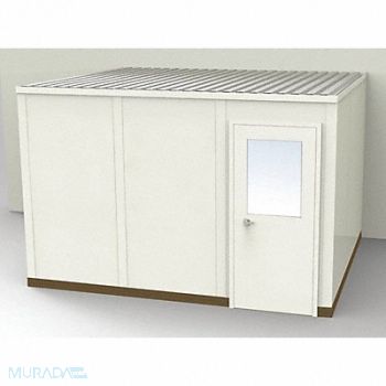 PORTA-FAB Modular In-Plant Office 10 ftx8 ftx12 ft, 467K19