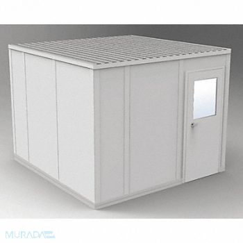 PORTA-FAB Modular In-Plant Office 10 ftx8 ftx10 ft, 467K38