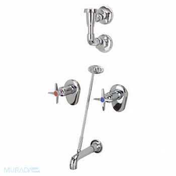 Straight Chrome Zurn AquaSpec Brass, 468D57