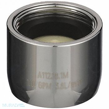 ZURN Aerator Brass 3/4 in - 27 Chrome, 468F15
