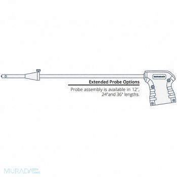 BACHARACH Probe Assembly 1 ft L, 468G50