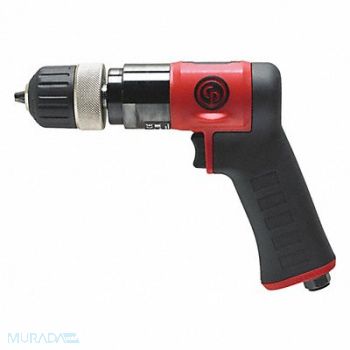 CHICAGO PNEUMATIC Drill Air-Powered Pistol Grip 3/8 in, 468H68
