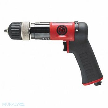 CHICAGO PNEUMATIC Drill Air-Powered Pistol Grip 3/8 in, 468H70