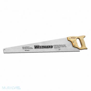 WESTWARD Carpenter Saw Fine 20 In 9 TPI, 46A924