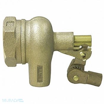 WATTS Float Valve 1-1/4 In Bronze Pipe Mount, 46A987
