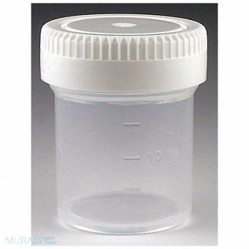 GLOBE SCIENTIFIC Airtight Container 20mL Wide PK1000, 46AX25