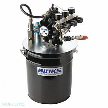 BINKS Diaphragm Pump Include Agitator 18 in L, 46AY09