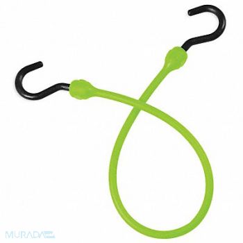THE BETTER BUNGEE J4680 Bungee Cord Safety Green 24 L, 46AZ92