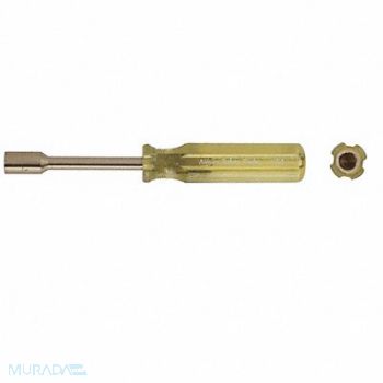 AMPCO Solid Round Nut Driver 1/4 in, 46C068