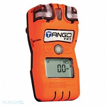 INDUSTRIAL SCIENTIFIC Single Gas Detector SO2 0-150ppm Orange, 46C111