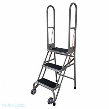 COTTERMAN Folding Rolling Safety Ldr Platfm 30In H, 46C350