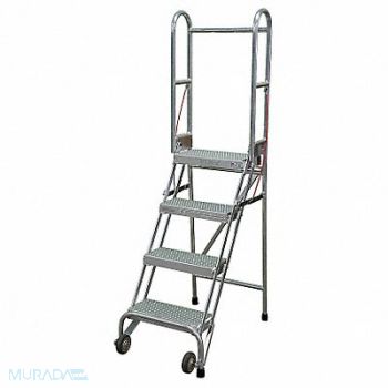 COTTERMAN Folding Rolling Safety Ldr Platfm 40In H, 46C357