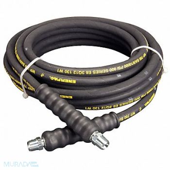 ENERPAC Hydraulic Hose Assembly 1/4 ID x 30 ft., 46C589