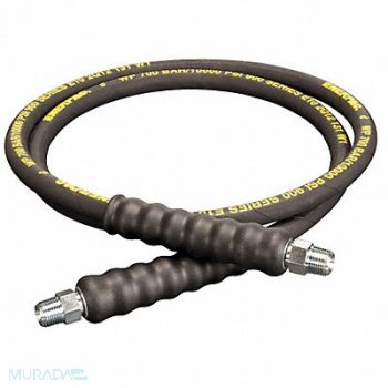 ENERPAC Hydraulic Hose Assembly 3/8 ID x 6 ft., 46C591