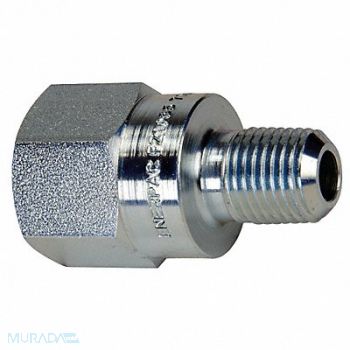 ENERPAC Hose Adapter 1/4 NPTF 3/8 NPTF, 46C615