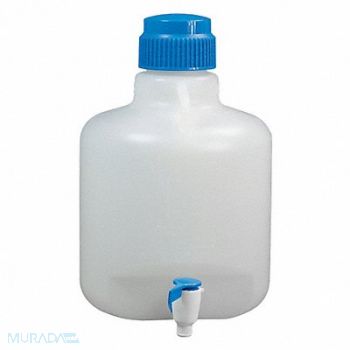 SP SCIENCEWARE Carboy PP 10L w/Spigot, 46C799