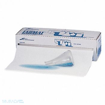 SP SCIENCEWARE Labmat Bench Liner Sheets White, 46C919