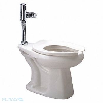 ZURN Flush Valve Toilet 10 or 12 Rough-In, 46CD82