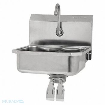 SANI-LAV SaniLav Hand Sink Rect 14inx11inx5in, 46CF09