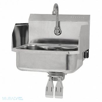 SANI-LAV SaniLav Hand Sink Rect 14inx11inx5in, 46CF10