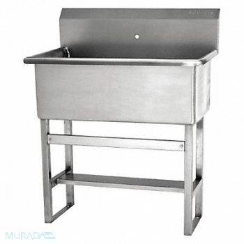 SANI-LAV SaniLav Sink Rect 28inx16-1/2inx10-1/2in, 46CF18