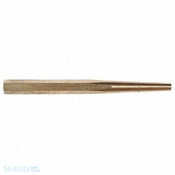KEYSCO TOOLS Taper Punch Length 8 In Brass, 46D311