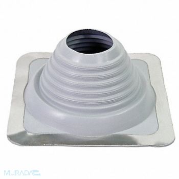 MASTER FLASH Pipe Roof Flashing 4 to 8-1/4, 46E375
