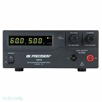 B K PRECISION Switching DC Power Supply 60V 5A, 46F060