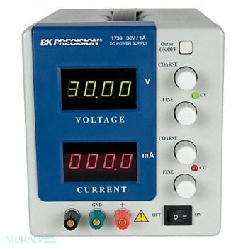 B K PRECISION DC Power Supply 30V 1A, 46F065