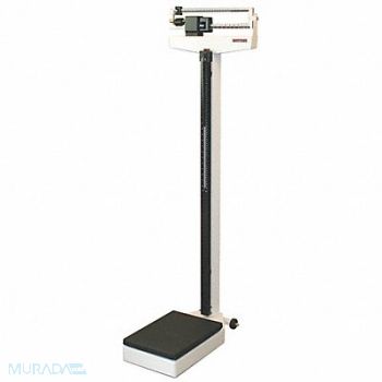 RICE LAKE WEIGHING SYSTEMS Physician Scale Mechanic 200kg/440lb.Cap, 46K651