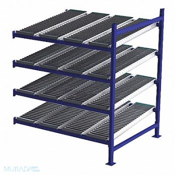 UNEX FLOW CELL Gravty FlwRck 48inx72inx60in #shlv 4, 46KF58