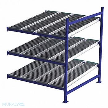 UNEX FLOW CELL Gravty FlwRck 60inx72inx60in #shlv 3, 46KF61