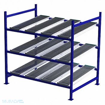 UNEX FLOW CELL Gravty FlwRck 48inx72inx72in #shlv 3, 46KF63