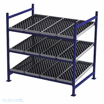 UNEX FLOW CELL Gravty FlwRck 48inx72inx72in #shlv 3, 46KF94