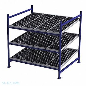 UNEX FLOW CELL Gravty FlwRck 60inx72inx72in #shlv 3, 46KF99