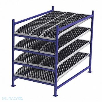 UNEX FLOW CELL Gravty FlwRck 84inx72inx48in #shlv 4, 46KG06